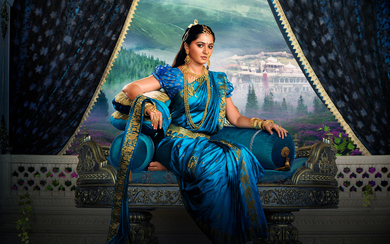Anushka Shetty as Devsena in Bahubali 2