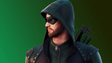 Green Arrow Skin Fortnite Game Image