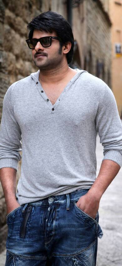 Prabhas in Jeans and Tshirt