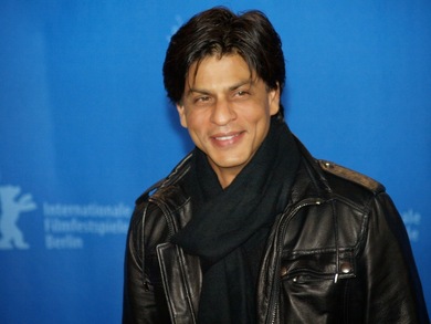 Shahrukh Khan Wearing Black Jacket