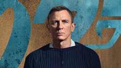 Actor Daniel Craig in No Time To Die Movie