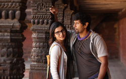 Actor Vikram And Samantha in 10 Endrathukulla Movie Scene