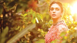 Actress Aditi Rao Hydari During Sunrise HD Pic