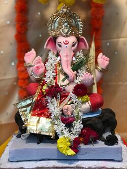 Beautiful Idol of Lord Ganesha Ultra HD
