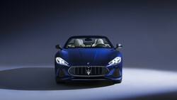 Blue Luxury Maserati GranTurismo Car