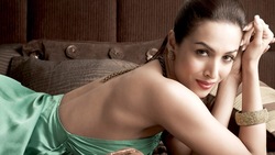 Bollywood Heroine Malaika Arora In Backless Dress