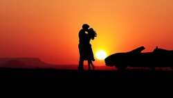 Couple in Sunset