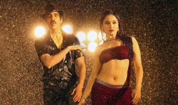 Film Star Tamannaah with Ravi Teja