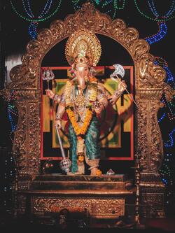 Lord Ganesha Multi Handed Idol Ultra HD