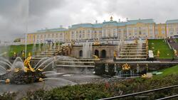 Peterhof Tourist Palace in Russia