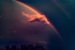 Rainbow in the Sky Wallpaper