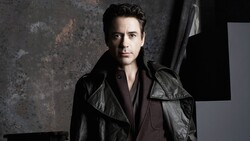 Robert Downey Jr In Black Jacket