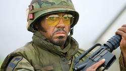 Robert Downey Jr In Soldier Uniform
