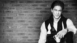 Shahrukh Khan Black And White 4K Wallpaper