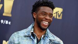 Smile Face of Actor Chadwick Boseman
