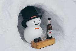 Snowman and Winter Season Party