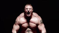 WWE Wrestler Brock Lesnar Angry Wallpaper
