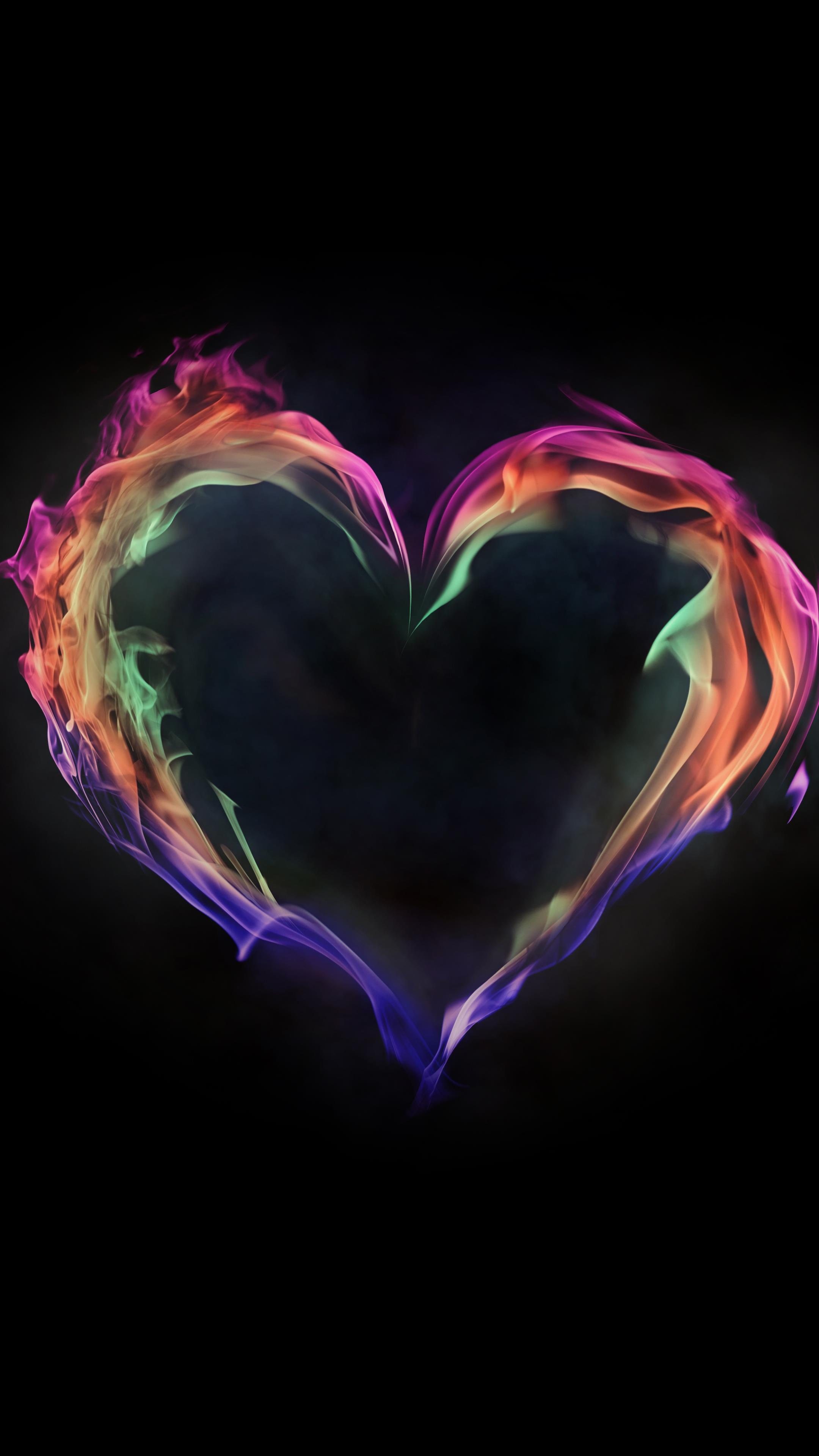 Colorful Heart Wallpaper Images  Free Download on Freepik