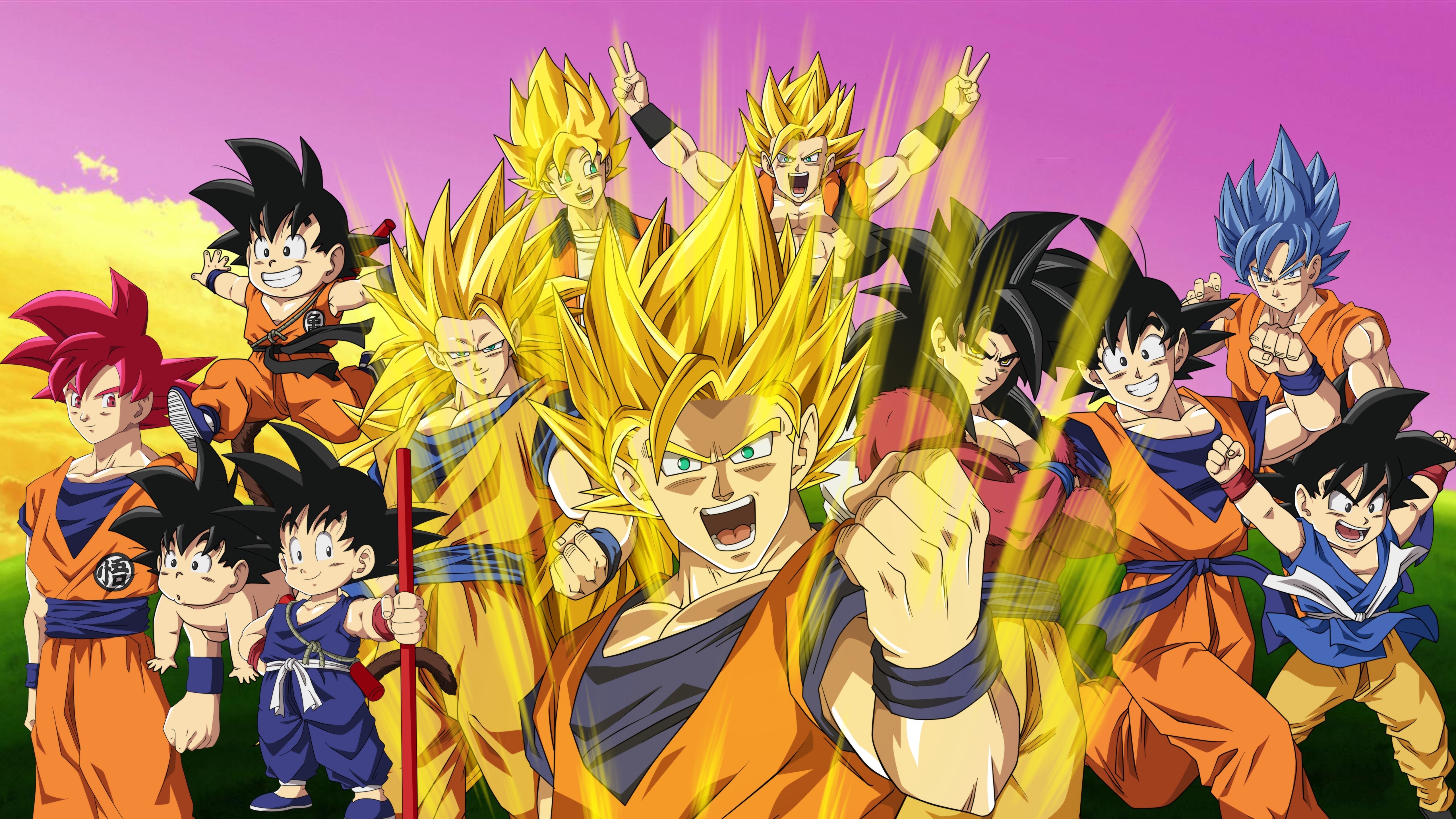 5120x2880 Resolution Dragon Ball Z 4k Cool 5K Wallpaper - Wallpapers Den