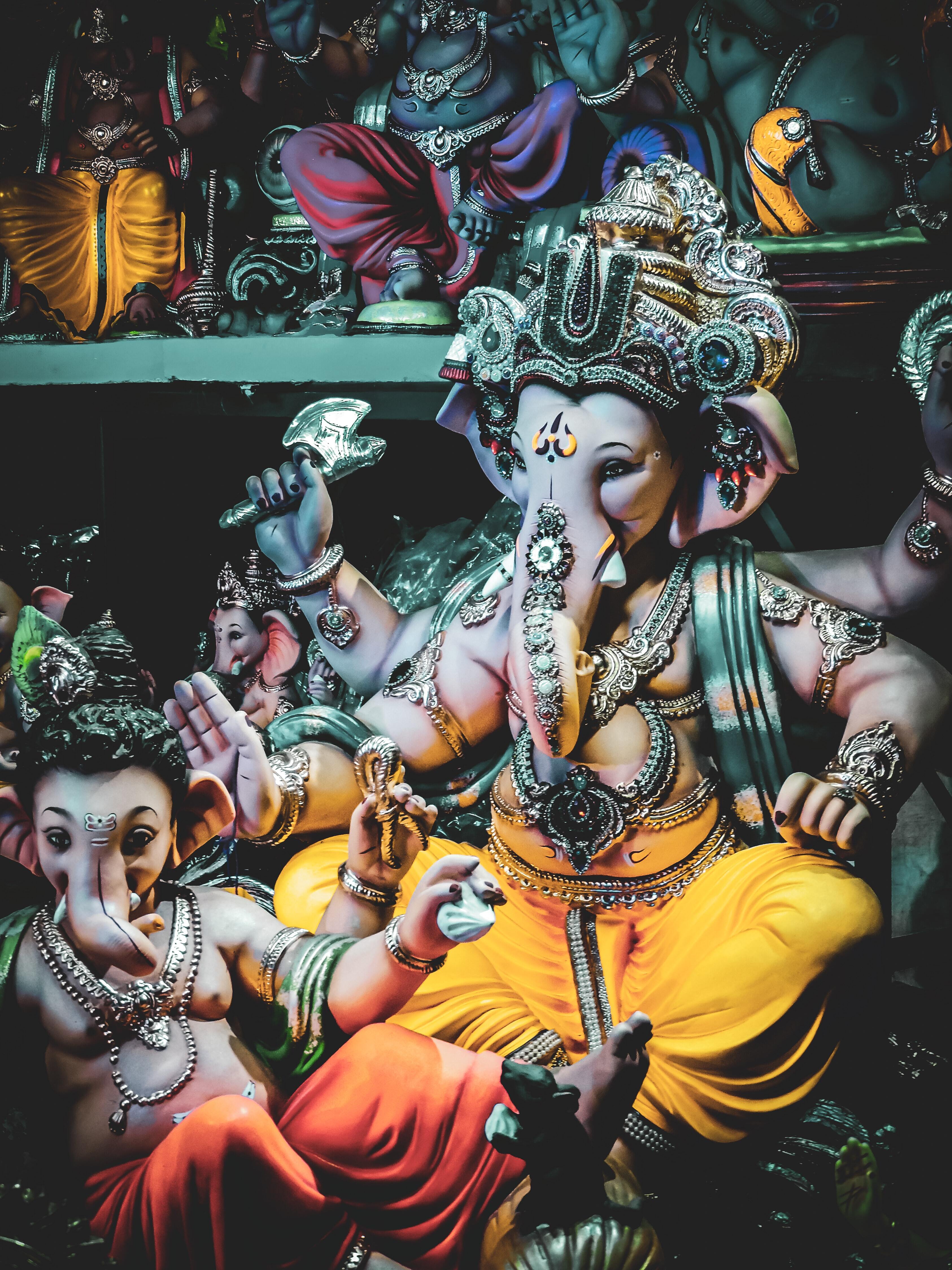 Ganpati Bappa Morya Idol | 3371x4496 resolution wallpaper