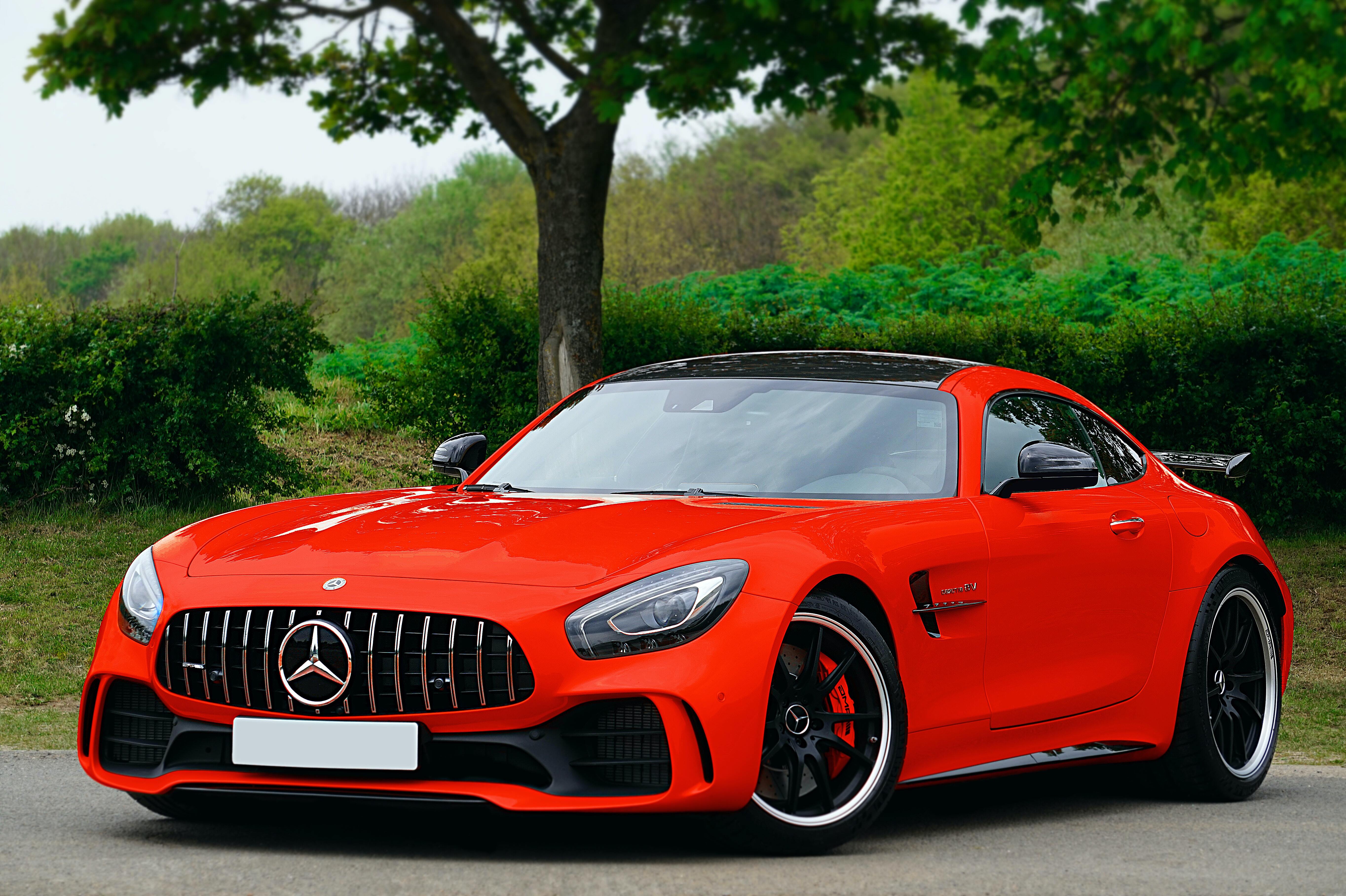 Red Mercedes Benz Cars Ultra HD Laptop Wallpaper 5456x3632 resolution 