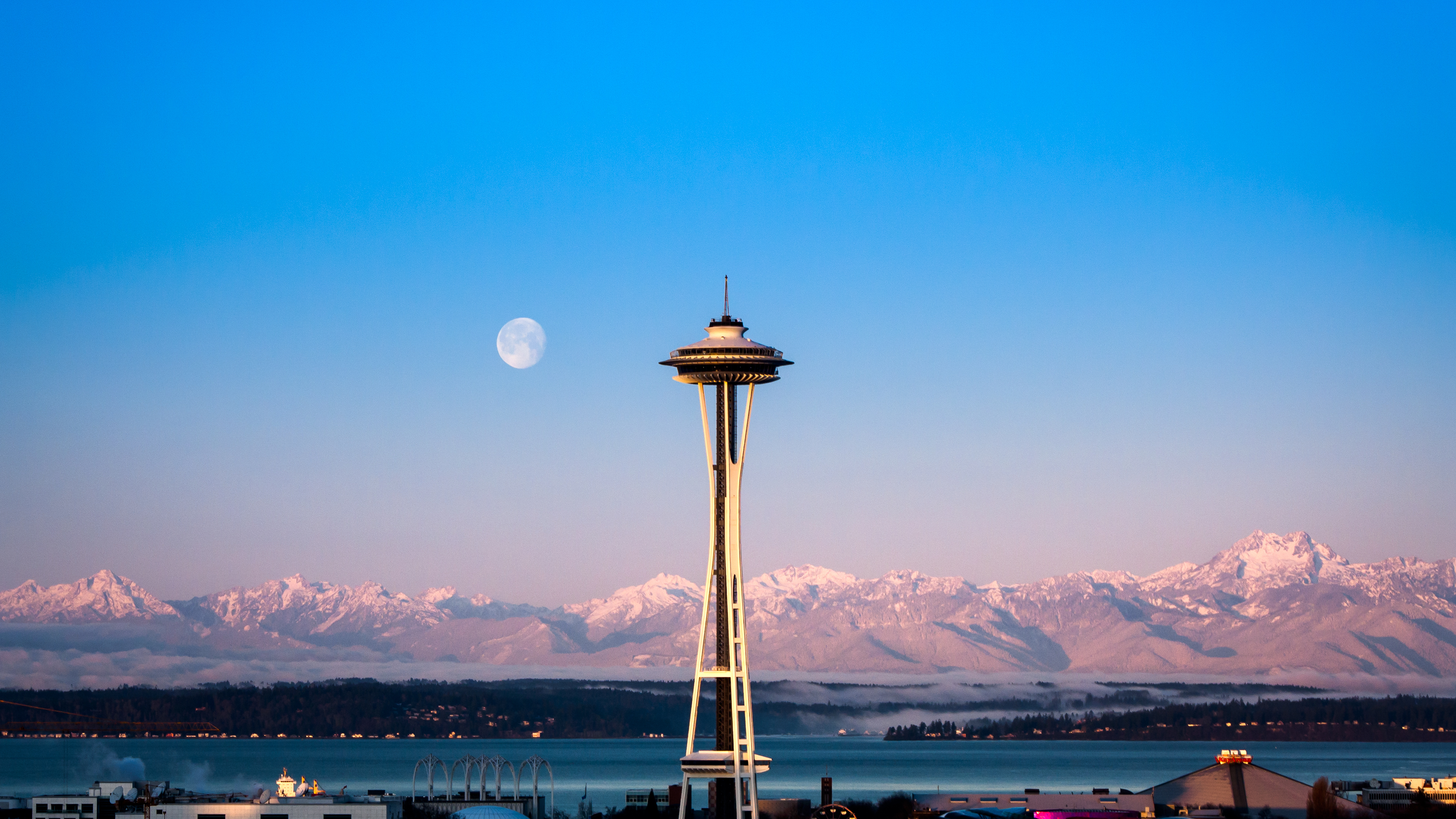 Seattle Washington State 4k Wallpaper 3840x2160 Resolution Wallpaper