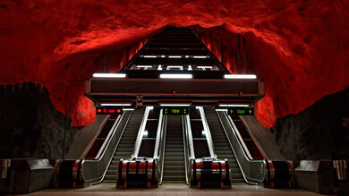 4K Photo of Elevator in Cave