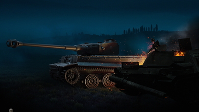 4K Tank Action Game Wallpaper