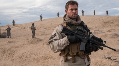 Actor Chris Hemsworth in 12 Strong Movie