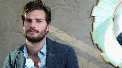 Actor Jamie Dornan Handsome and Smart Look