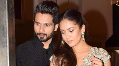 Actor Shahid Kapoor with Mira Rrajput