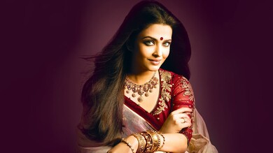 Aishwarya Rai in Red Saree