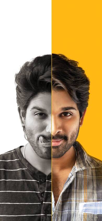 Allu Arjun Two Role Photo