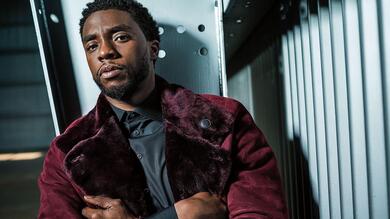 American Actor Chadwick Boseman Wallpaper