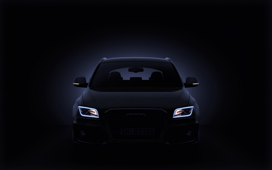 Audi Car Black Background