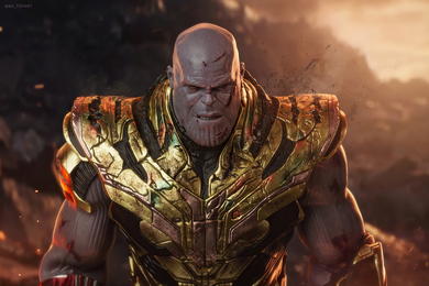 Avengers Endgame Thanos Wallpaper