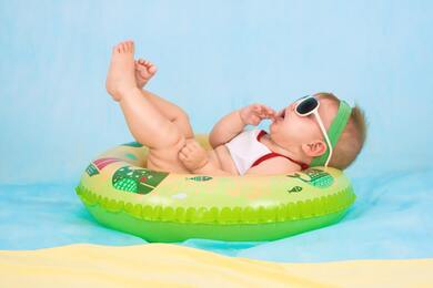 Baby Enjoy Beach