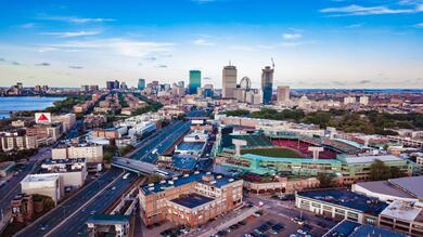 Beautiful Boston City in Massachusetts HD Wallpaper