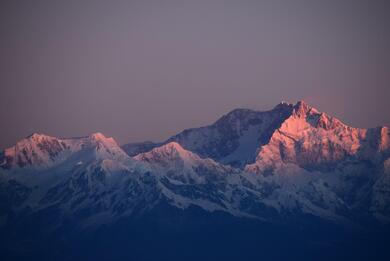 Beautiful Snowy Mountain Wallpaper