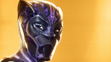 Black Panther Close Up Face