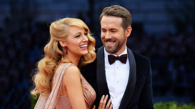 Blake Lively With Ryan Reynolds 4K HD Celebrities