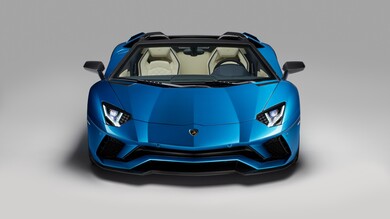 Blue Lamborghini 4K Image