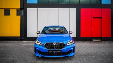 Bmw M135i Blue Car Wallpaper