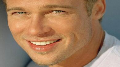 Brad Pitt Smiling