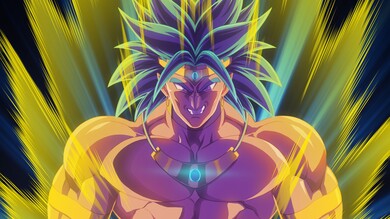 Broly in Dragon Ball Cartoon TV Show Photo