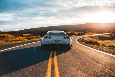 Car On The Highway