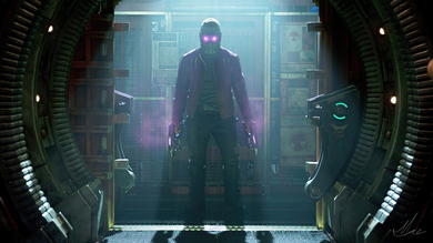 Chadwick Boseman As Star Lord Photo