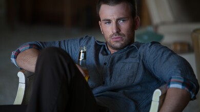 Chris Evans Drinking Bear