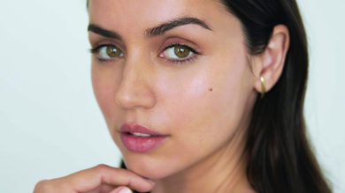 Close Up Face of Ana De Armas