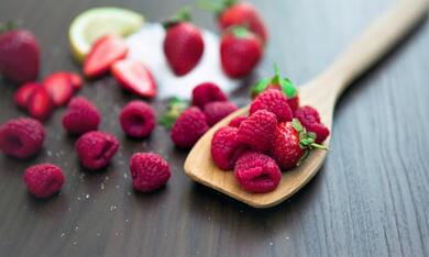 Closeup Look of Strawberries